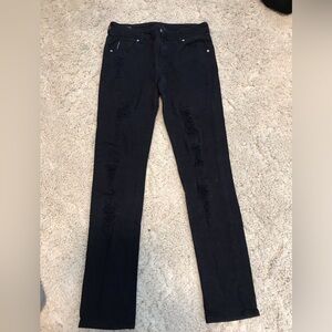 Emporio Armani Kid Boy Jeans Navy blue